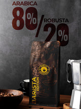 Ormado Coffee House, Cápsulas de café, Granos de café patentados de Kenia - Mezcla de Arábica y Robusta, Granos de café enteros para máquinas de café totalmente automáticas, Granos tostados, Café de cuerpo completo 1 kg, Totalmente automático
