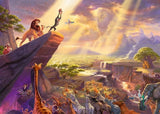 Schmidt Spiele 59673 Thomas Kinkade, Disney, El Rey León, rompecabezas de 1000 piezas Puzzle Naty Shop