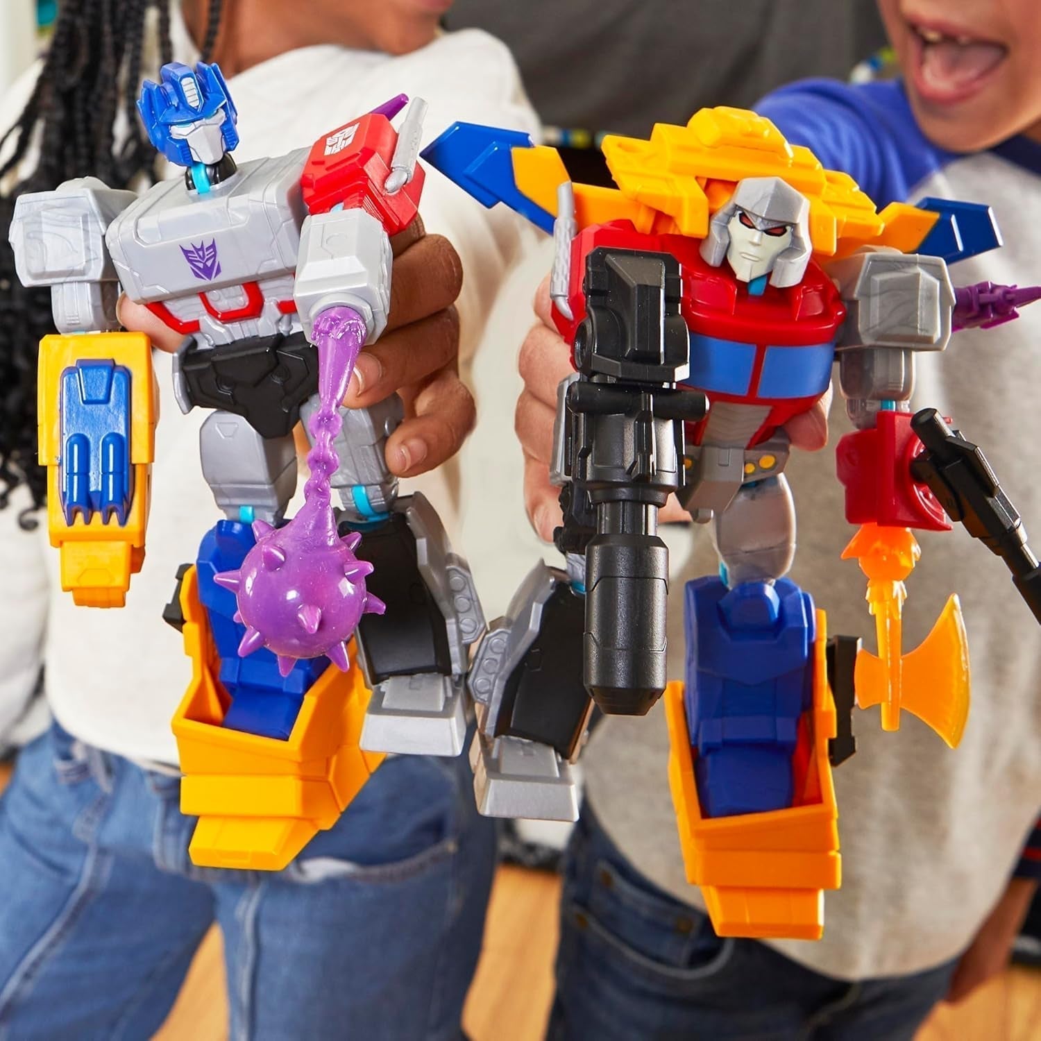 Transformers Mixmashers Optimus Prime Figuras de acción y accesorios de lujo personalizables Figuras de acción Naty Shop
