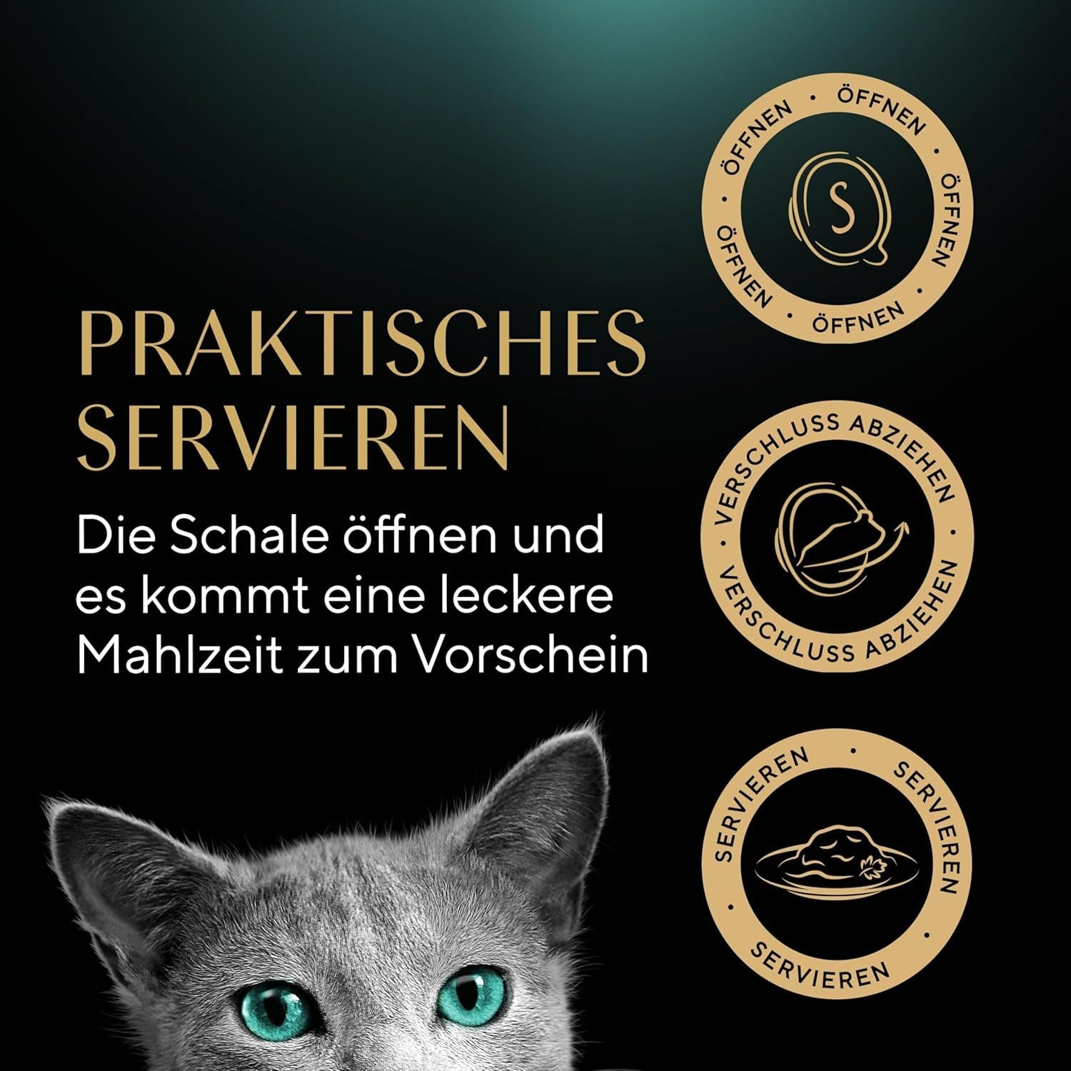 SHEBA Filetes Adultos Katzenfutter en Salsa con Pollo, Hochseefisch und Garnelen 16 x 60g Concha