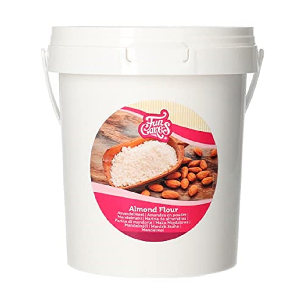 Funcakes Harina de almendras: 100% almendra molida, 350 gramos Mix para hornear y cocinar Naty Shop