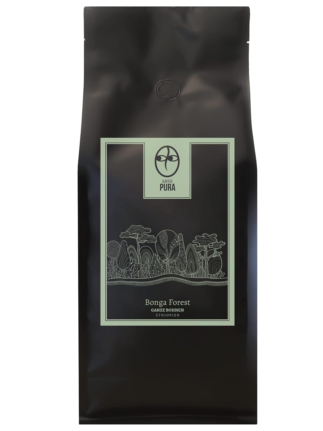Café en grano entero orgánico Bonga Forest (1000)