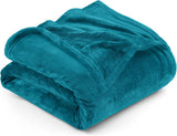 Utopia Ropa de cama Acogedora manta polar [228 x 228 cm, gris] Manta suave, ligera, cálida y esponjosa Manta cómoda y transpirable para cama, sofá, camas y mantas Besuche den Utopia Bedding-Store Turquesa 200 x 150 cm