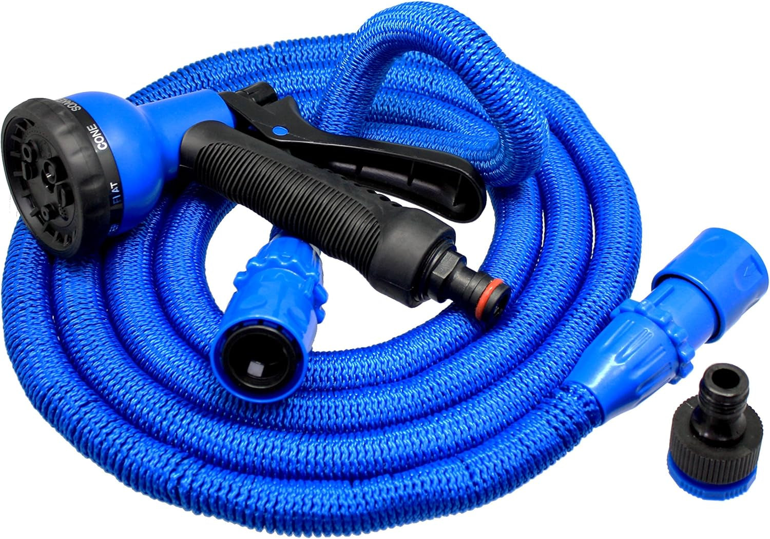 Pro C2607B Manguera Extensible con Presión del Agua, Azul, 7,5 metros