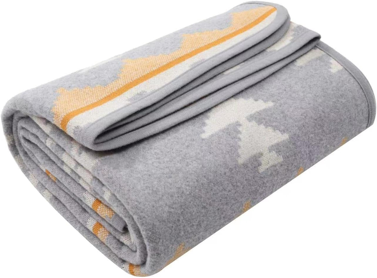 ACUSHLA 200,7X160 Cm, 1,7 Kg, Manta, Manta De Lana, Cálida Manta De Viaje, Manta De Punto, Mantas Decorativas para Sofá, Silla, Sofá, Cama, Sala De Estar, Camping, Apto para Todas Las Estaciones Ww203 Camas y Fundas Beuche den ACUSHLA-Store Marruecos Blanco 79" X 63"
