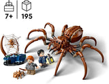 LEGO Harry Potter Aragog en el Bosque Prohibido, Juego de fantasía de araña, criatura mítica, 2 minifiguras, regalo mágico para niños, niñas y fanáticos a partir de 7 años 76434 Juegos de construcción Besuche den LEGO-Store