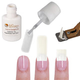 Sun Garden Nails gel transparente monofásico 30ml + caja de 100 tips + pegamento para puntas 7ml