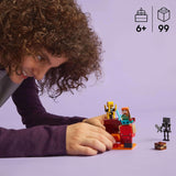LEGO Minecraft Lava Duel of the Deep, juguete para fanáticos de los videojuegos, fortaleza con minifiguras que incluyen a Alex, Skeleton Wither, Lohe y Strider, regalo para niñas y niños a partir de 6 años 21266 Juegos de construcción Beuche den LEGO-Store