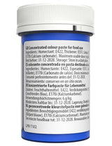 Colorante alimentario Sugarflair Paste Pastel Sky Blue, colorante alimentario para pasta, para fondant y mazapán, colores concentrados Spectral - 25 g