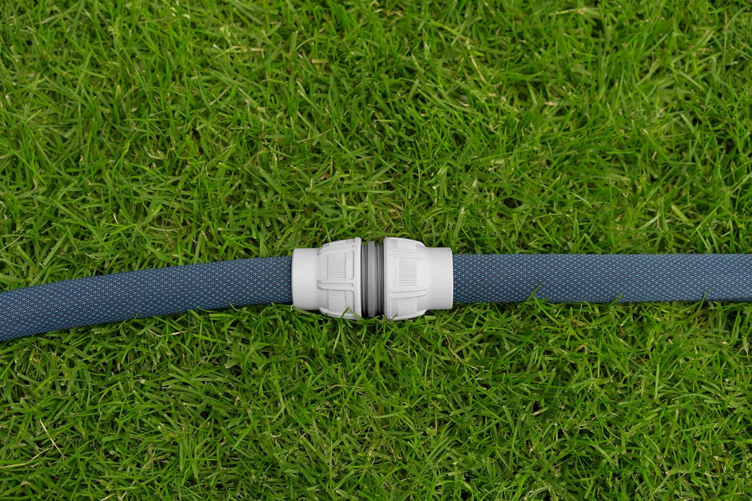 Gardena Liano Repairer 1/2 pulgada: Conexión práctica de dos extremos de manguera Liano, reparación duradera de mangueras textiles dañadas, resistente a las heladas y a los rayos UV (18230-20)