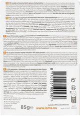 IAMS Delights Comida húmeda para gatos con pollo en salsa para gatos mayores de 7 años y más - Tamaño de prueba, bolsa individual, 1 x 85 g