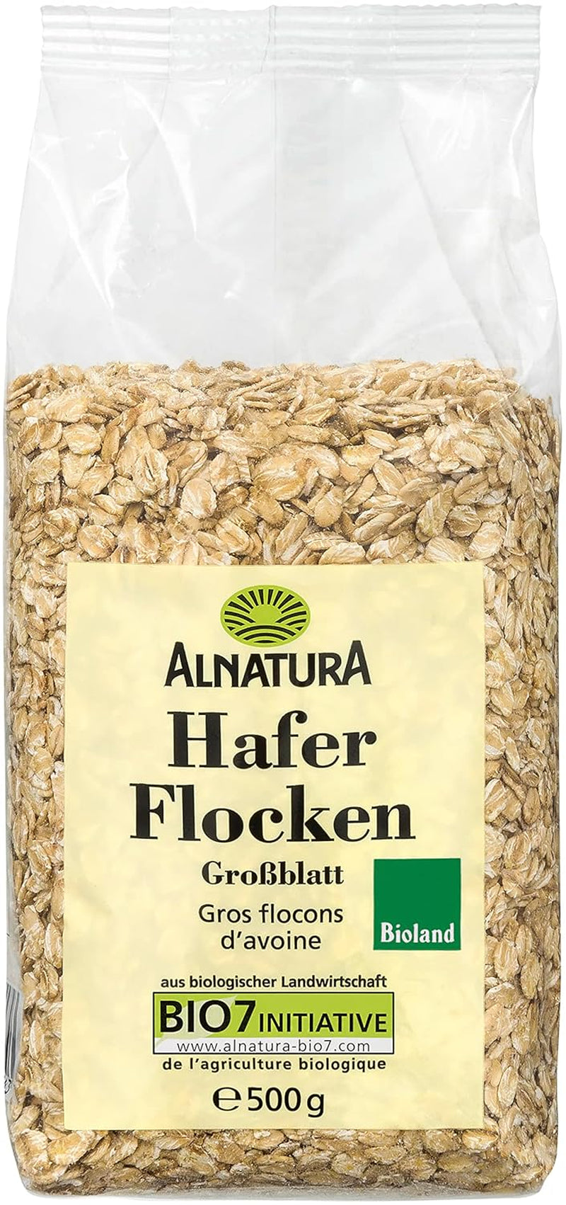Avena ecológica grande, 500g