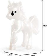 Muñeca Simba Evi Princess Fantasy of Love con un vestido de cuento de hadas y un unicornio brillante Muñeca de juego de 12 cm a partir de 3 años