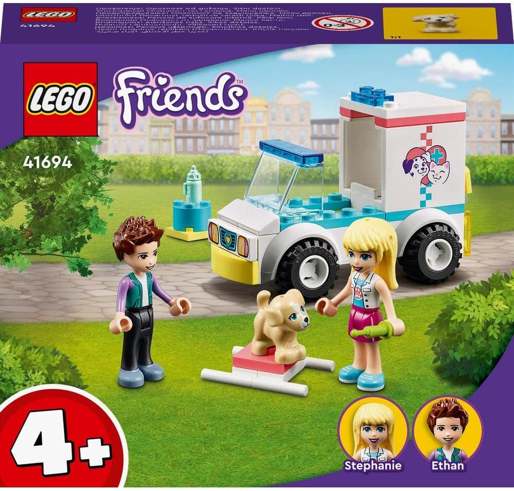 LEGO 41694 Furgoneta de Rescate Animal Friends Juegos de construcción Besuche den LEGO-Store