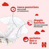 Pañales Huggies Ultra Comfort/Little Movers, tamaño 3 (4-9 kg), diseño Disney, absorbentes, protección total, 126 unidades