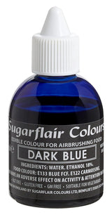 Sugarflair Colorante alimentario con aerógrafo Dorado dorado Colorante alimentario líquido comestible Colorante con aerógrafo Pasteles Muffins Glaseado y decoración de pasteles - 60 ml