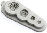 Katy Sue, Molde Silicona 4 Rosas Cocina Naty Shop