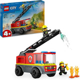 Camión de bomberos con escalera LEGO City - Camión de bomberos de juguete con 2 minifiguras de bomberos para niños y niñas a partir de 4 años - juguete educativo - regalo para preescolares 60463 Juegos de construcción Besuche den LEGO-Store Default title