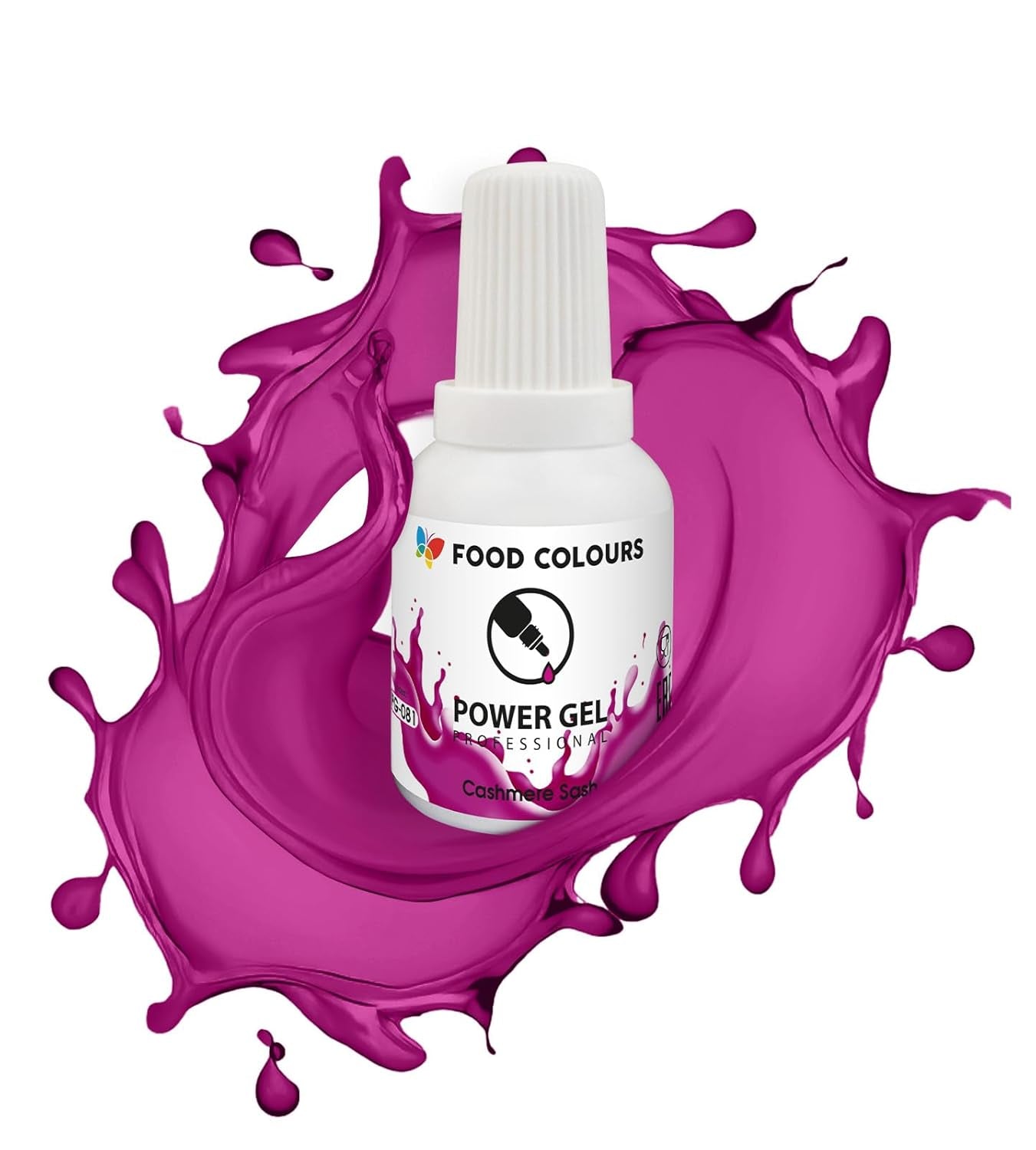 Colorante alimentario en gel, beige, color champán, 20 g. Colorante alimentario para una amplia gama de aplicaciones para decoración de tartas, tartas, natas, bizcochos, glaseado real, macarons.