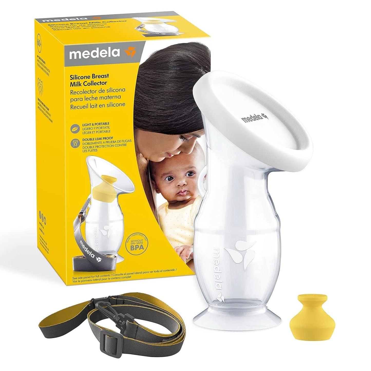 Medela Recolector de leche materna de silicona Accesorios Alimentación y Lactancia Tienda Bebe Naty Silikon Handmilchpumpe