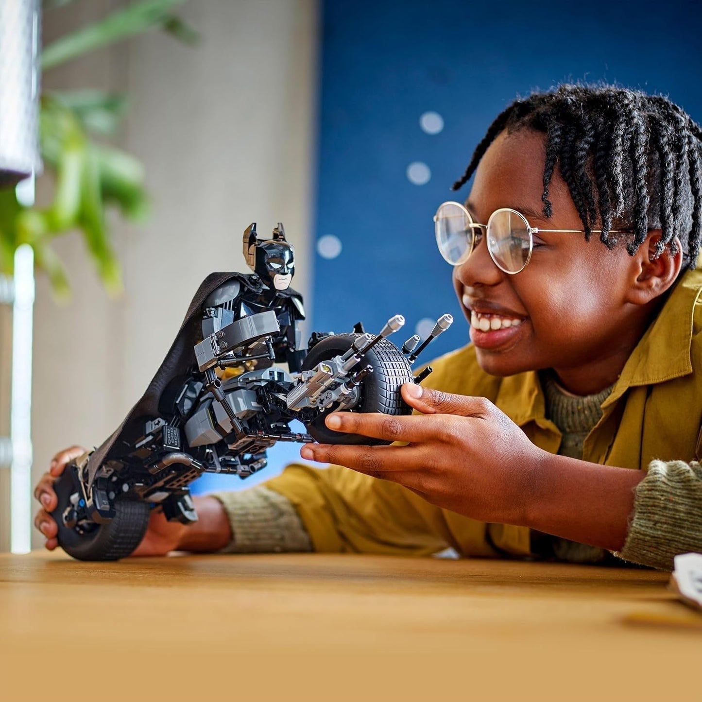 LEGO DC Batman: Bloques de construcción Batman con Batpod, juguete de película de superhéroes, set de juego de aventuras para niños, regalo para niños y niñas 76273 Juegos de construcción Besuche den LEGO-Store