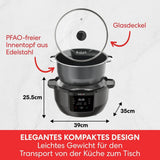 Olla de cocción lenta Instant Pot Superior, Multicocción de 7,1 L, 4 funciones de cocción, Olla de cocción lenta de 800 W Naty Shop