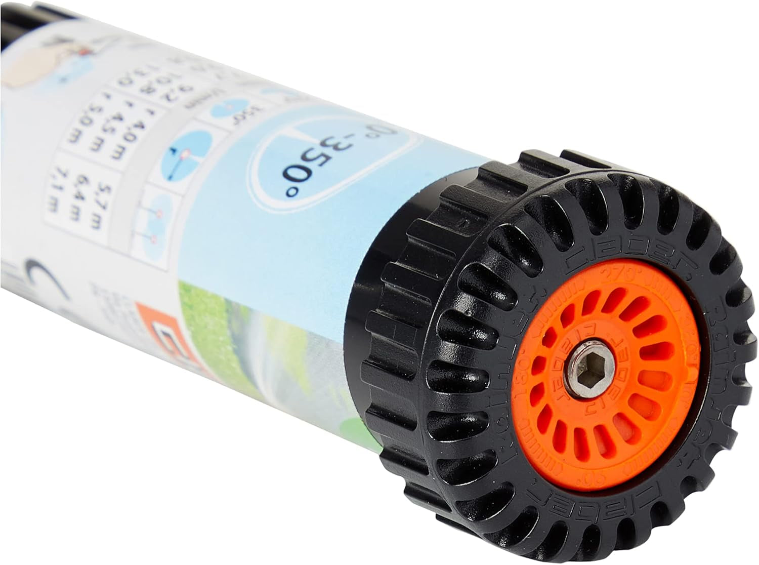 Plegable regulable 0° - 350° alto 5 cm Claber