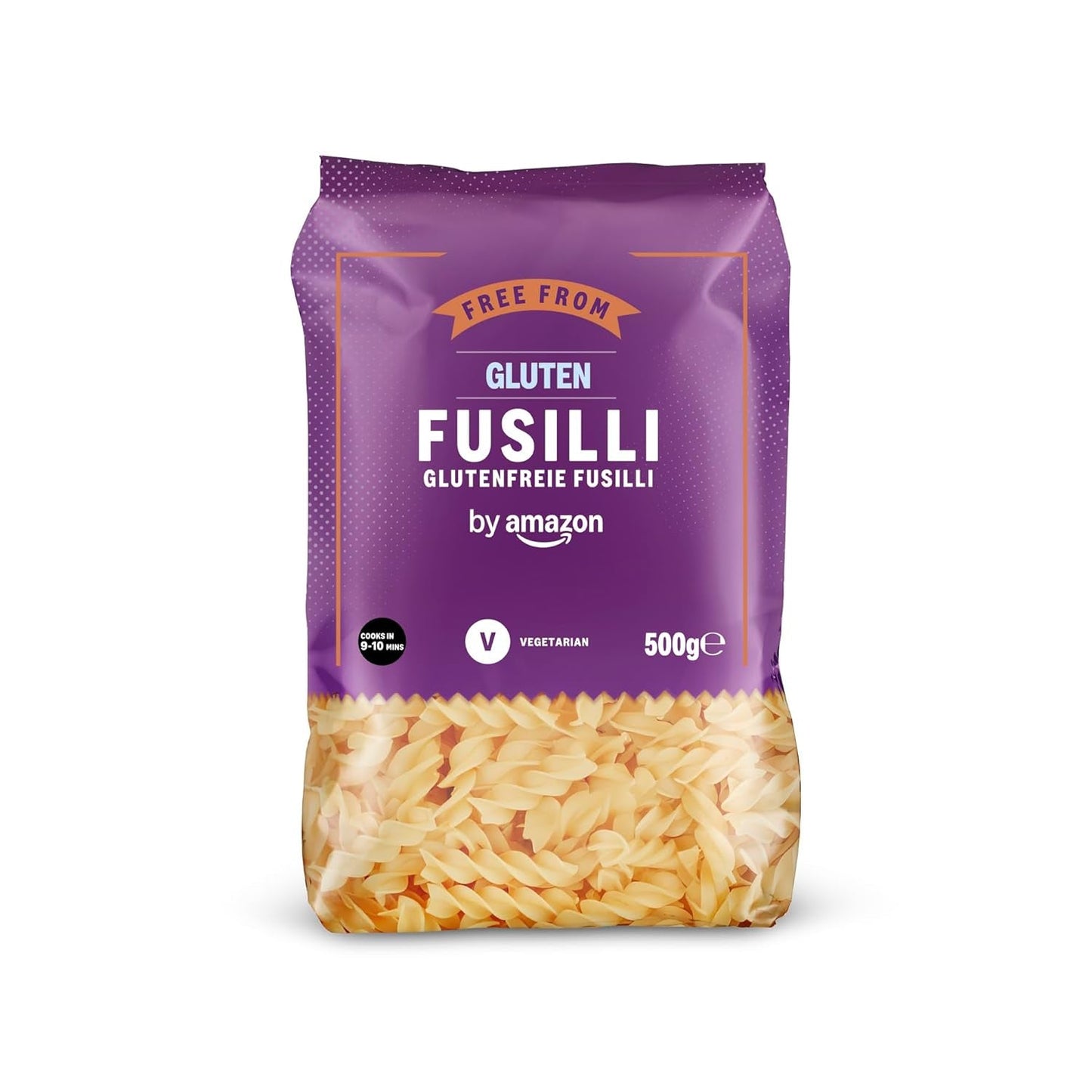 Fusilli sin gluten de Amazon, 500g