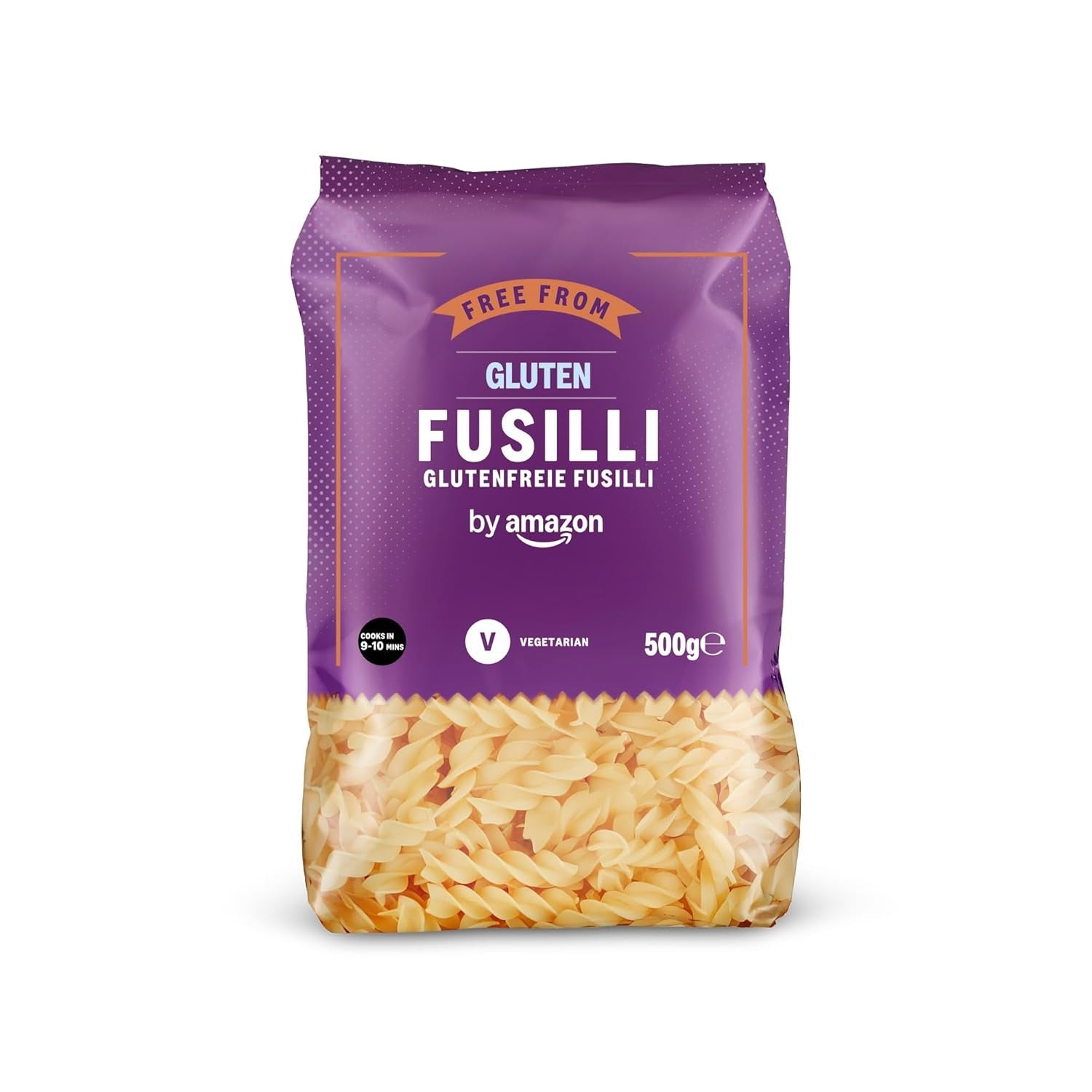 Fusilli sin gluten de Amazon, 500g