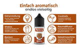 Aromatizante Alimentario Twizzy Waffle - 30 ml - Aroma intenso - Ideal para repostería Arome Naty Shop