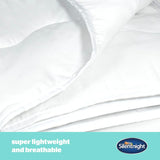 Silentnight Summer Breeze Edredón para Cama Individual 2,5 Tog Edredón Ligero de Verano Ideal para Noches Cálidas y Dormitorios Calurosos Hipoalergénico y Lavable a Máquina Cama Individual 200 X 135 Cm Edredones y Edredones Naty Shop
