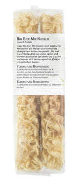 Fideos orgánicos de huevo y cordero Bamboo Garden, 250 g (el diseño del paquete puede variar)