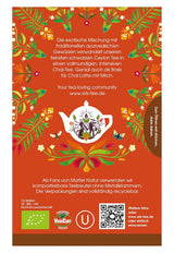 ETS - Té Negro Chai, Naturland BIO, 20 Bolsitas de Té (Pack de 2)