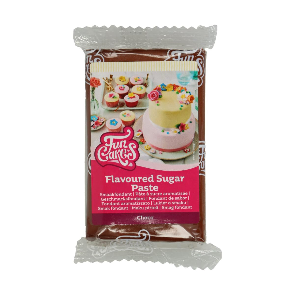 Fondant Funcakes Sabor Merengue: Fácil de usar, liso, flexible, suave y maleable, perfecto para decorar tartas, kosher y sin gluten. 1 kilogramo