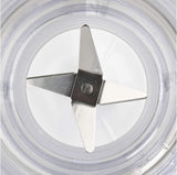 Batidora eléctrica Girmi FR46, 1,5 litros, 2 Geschwindigkeiten Mit Pulse-Funktion, 4 Edelstahlklingen, Messbecherdeckel, Messbecher Mit Scale, Sicherheitseinrichtung, Weiß/Rot Kitchen Naty Shop