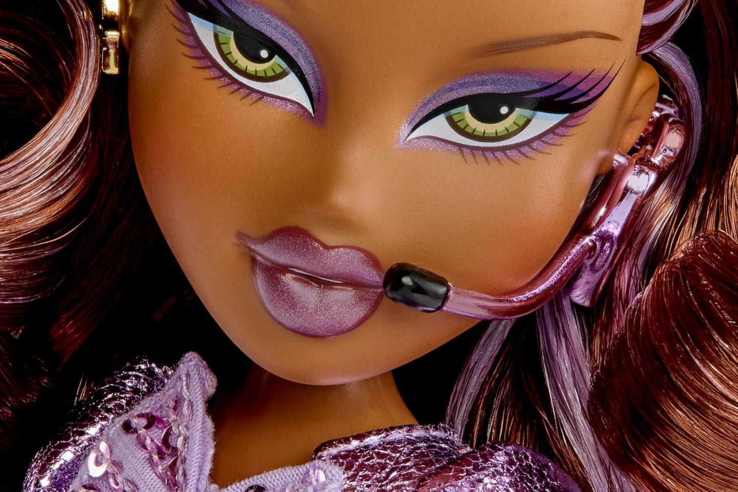 BRATZ Pop Starz Sasha – Muñeca de moda con llavero, atuendo y accesorios musicales coleccionables