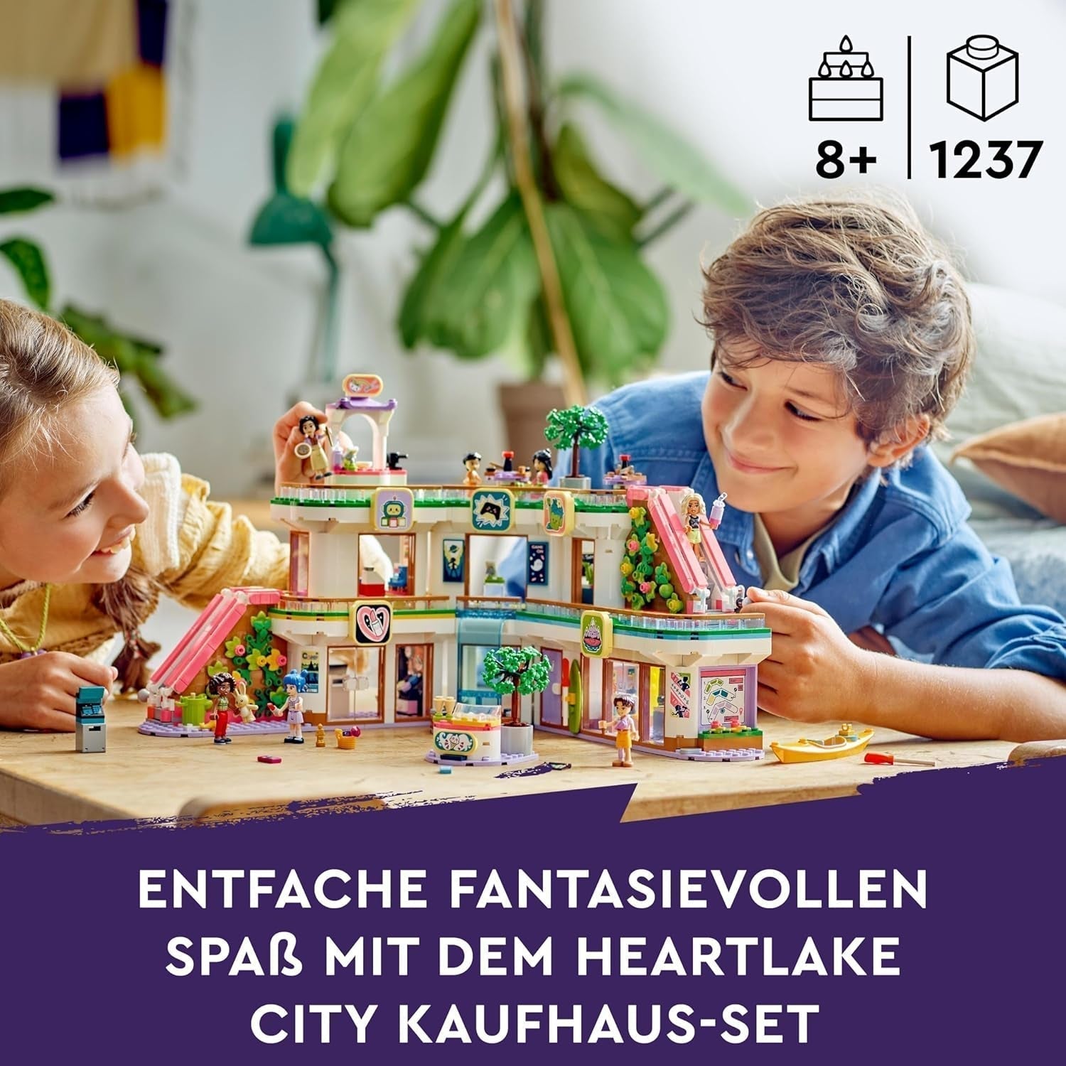 LEGO Store Friends Heartlake City Casa de muñecas de juguete para niñas y niños Juego de figuras que promueve el desarrollo socioemocional Regalo para niños de 8 años 42604 Juegos de construcción Besuche den LEGO-Store