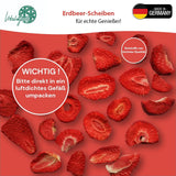 '- 150 g Fresas liofilizadas 100% naturales y puras - Fresas secas en rodajas - Frutas secas liofilizadas sin azúcares añadidos - Chips de fresa sin azúcar Productos deshidratados Naty Shop
