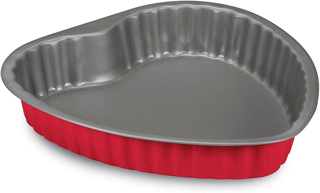508000000hgnam Rossana 2.0, forma corazón 25 cm, acero con revestimiento inadecuado, Moldes y bandejas para repostería Naty Shop
