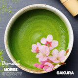 Té Sakura Matcha 50 g - Grado ceremonial de Japón - Té verde premium con polvo de flor de Sakura - Primera cosecha, molido en piedra, vegano, sin aditivos