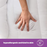 Colcha Silentnight Deep Sleep, blanco, microfibra, blanco, cama individual Edredones y edredones Naty Shop