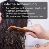 Tratamiento capilar con extracto de albahaca de Nordic Pure | Para el cuidado del cabello fino, seco y frágil | Puede prevenir la caída del cabello 100ml Naty Shop cuidado del cabello