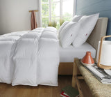 Manta, Percal, Algodón Premium, Templado, 140 X 200 Cm, Para cama individual, Manta en forma de nube, Resistente a mordeduras e hinchable, Lavable a máquina a 40 °C Edredones y edredones Naty Shop