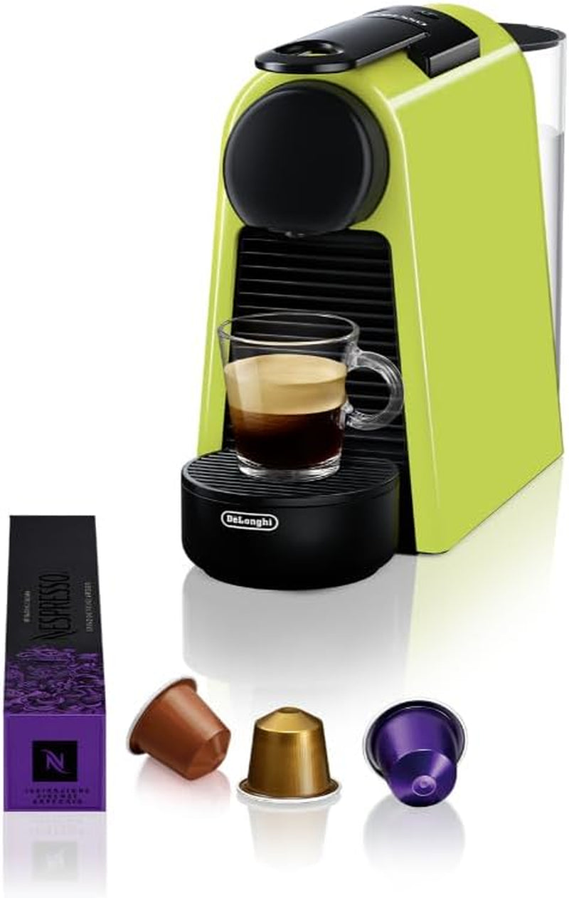Cafetera espresso con cápsulas Nespresso De'Longhi Essenza Mini, negra | Presión de la bomba 19 bares | Depósito de agua 0,6 l | Para café expreso y pulmón | Pequeña cafetera espresso – Grandes momentos de café | EN85.B