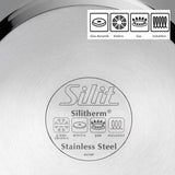Sartén Silit Calabria de inducción, mango de acero inoxidable, apta para horno Naty Shop Ollas y Sartenes