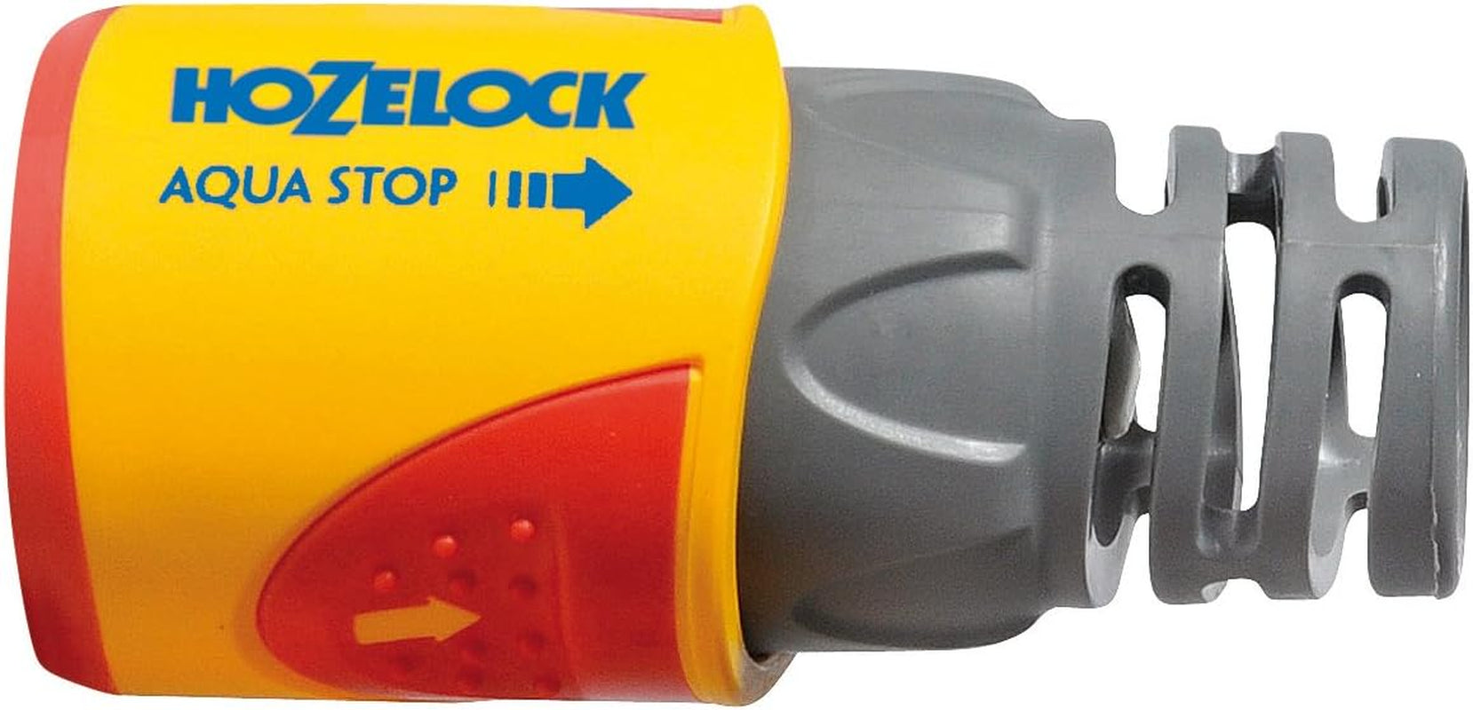 HOZELOCK - 2 Acopladores de Manguera Plus Ø 12,5 mm - 15 mm (1/2"- 5/8") Soft Touch: Conexión de manguera impermeable, antideslizante, flexible y extendida que evita torceduras y goteos [2050P0025]