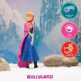 Bullyland 12960 - Figura de la princesa Anna de la película Frozen de Walt Disney, aprox. 9,5 cm, muy detallado, ideal como pequeño regalo para niños a partir de 3 años.