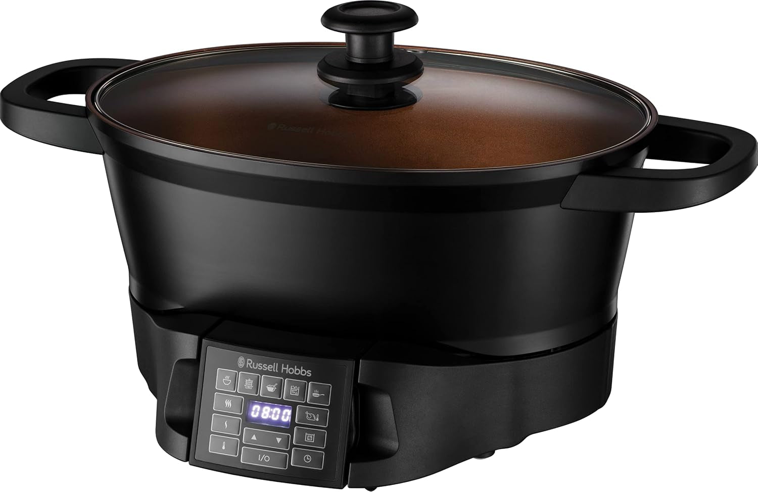 Multicocina Russell Hobbs 6,5 L, pantalla digital, 8 funciones de cocción Olla de cocción lenta Naty Shop Título predeterminado
