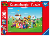 Rompecabezas para niños de 100 piezas XXL - Nintendo Super Mario Fun Puzzle Naty Shop Single Juguetón, apto para niños