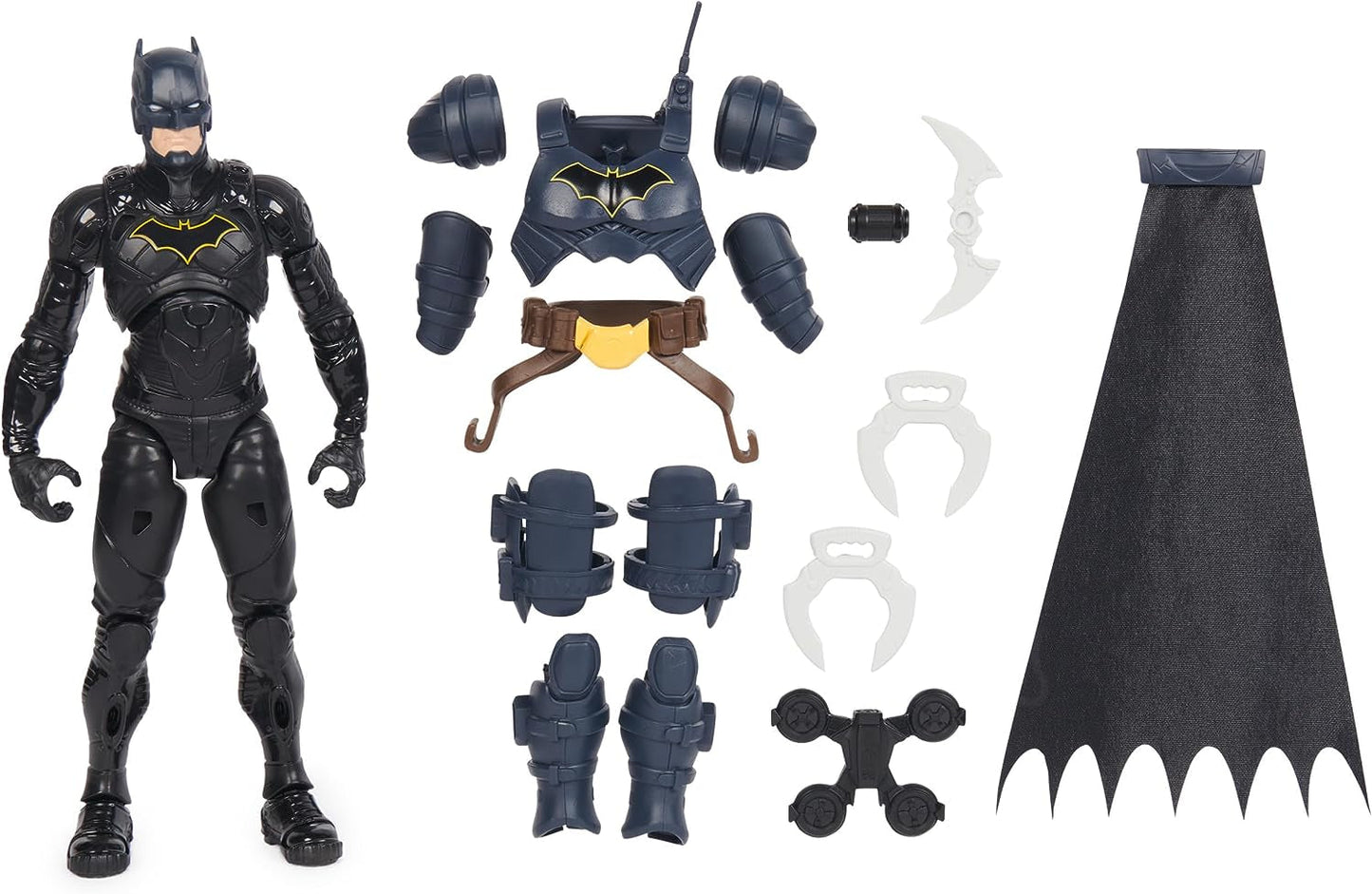 Figura de acción DC Batman Adventures, 30 cm - Con 16 equipos y totalmente móvil para emocionantes aventuras y acrobacias llenas de acción, juguete para niños a partir de 3 años Figuras de acción Naty Shop